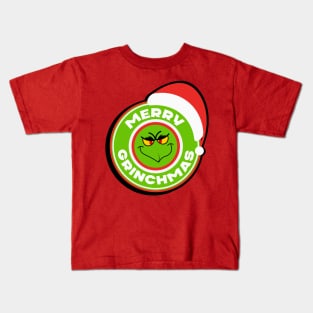 Merry grinchmas Kids T-Shirt